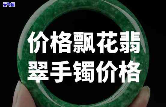 翡翠飘绿花手镯多少钱一个，价格揭秘：翡翠飘绿花手镯的市场价值解析