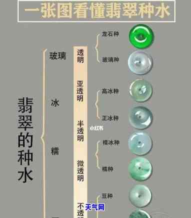 翡翠种水分类排名，翡翠种水：详细分类与权威排名解析