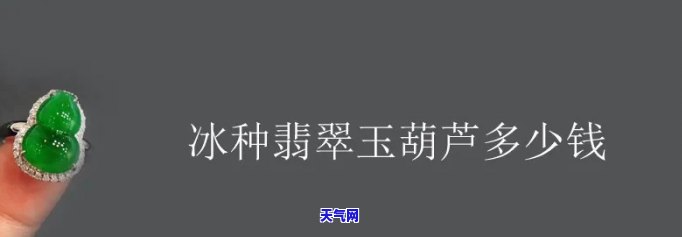 冰翡翠葫芦多少钱一斤？价格查询与市场行情分析