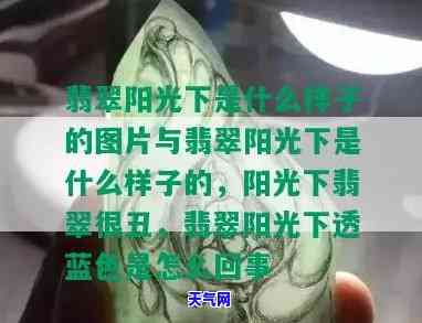 蓝色翡翠在阳光下失色吗？看图了解