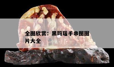 全图欣赏：黑玛瑙手串图图片大全