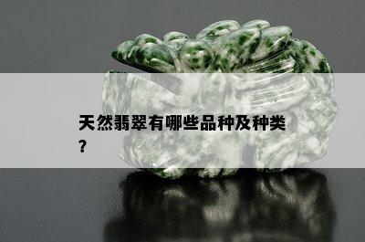 天然翡翠有哪些品种及种类？