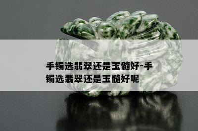 手镯选翡翠还是玉髓好-手镯选翡翠还是玉髓好呢