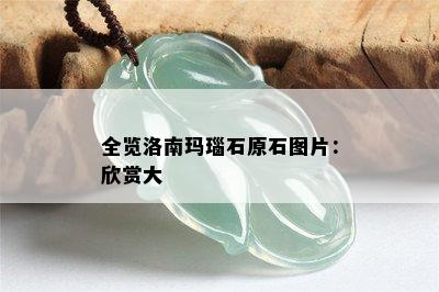 全览洛南玛瑙石原石图片：欣赏大