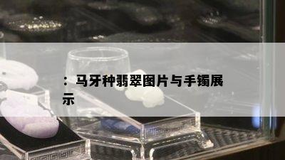 ：马牙种翡翠图片与手镯展示