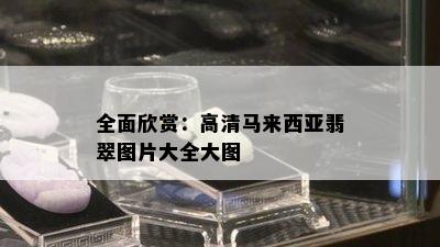 全面欣赏：高清马来西亚翡翠图片大全大图