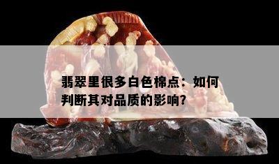 翡翠里很多白色棉点：如何判断其对品质的影响？