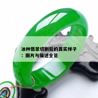 冰种翡翠切割后的真实样子：图片与描述全览