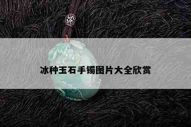 冰种玉石手镯图片大全欣赏