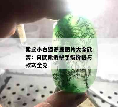 紫底小白镯翡翠图片大全欣赏：白底紫翡翠手镯价格与款式全览