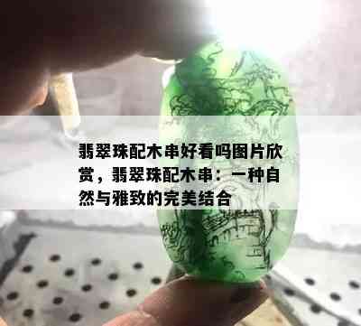 翡翠珠配木串好看吗图片欣赏，翡翠珠配木串：一种自然与雅致的完美结合