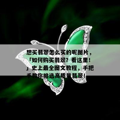 想买翡翠怎么买的呢图片，「如何购买翡翠？看这里！」史上最全图文教程，手把手教你挑选高质量翡翠！