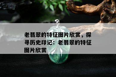 老翡翠的特征图片欣赏，探寻历史印记：老翡翠的特征图片欣赏