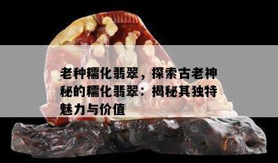 老种糯化翡翠，探索古老神秘的糯化翡翠：揭秘其独特魅力与价值