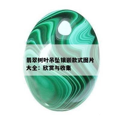 翡翠树叶吊坠镶嵌款式图片大全：欣赏与收集