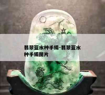 翡翠蓝水种手镯-翡翠蓝水种手镯图片